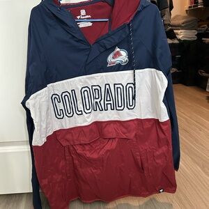 Colorado avalanche windbreaker